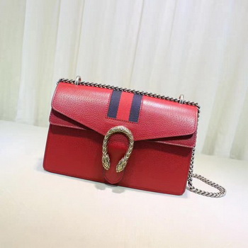 Gucci Dionysus Leather Shoulder Bag 400249 Red Gucci Dionysus Leather Shoulder Bag 400249 Red