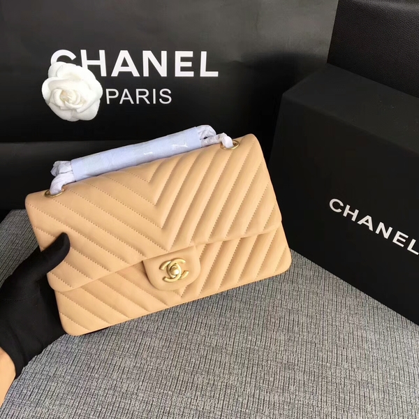 Chanel Flap Shoulder Bags Camel Original Sheepskin CF1112 Gold Chanel Flap Shoulder Bags Camel Original Sheepskin CF1112 Gold