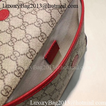 Gucci GG Supreme Belt Bag 493930 Red Gucci GG Supreme Belt Bag 493930 Red