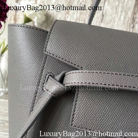 Celine Belt mini Bag Original Leather C98310 Deep Grey Celine Belt mini Bag Original Leather C98310 Deep Grey