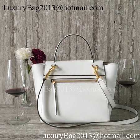 Celine Belt mini Bag Original Leather C98310 White Celine Belt mini Bag Original Leather C98310 White