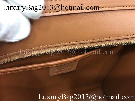 Celine Luggage Nano Tote Bag Original Leather CC3560 Brown Celine Luggage Nano Tote Bag Original Leather CC3560 Brown
