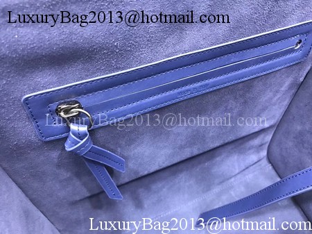 Celine Luggage Phantom Tote Bag Calfskin Leather CT3372 Blue Celine Luggage Phantom Tote Bag Calfskin Leather CT3372 Blue