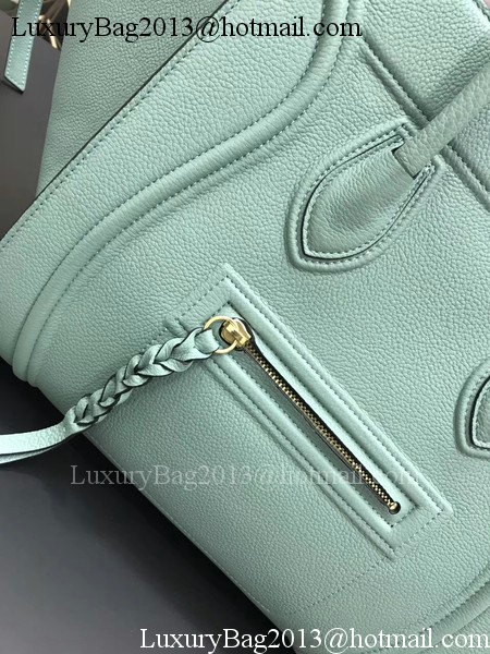 Celine Luggage Phantom Tote Bag Calfskin Leather CT3372 Green Celine Luggage Phantom Tote Bag Calfskin Leather CT3372 Green