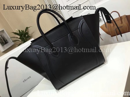 Celine Luggage Phantom Tote Bag Smooth Leather CT3372 Black Celine Luggage Phantom Tote Bag Smooth Leather CT3372 Black
