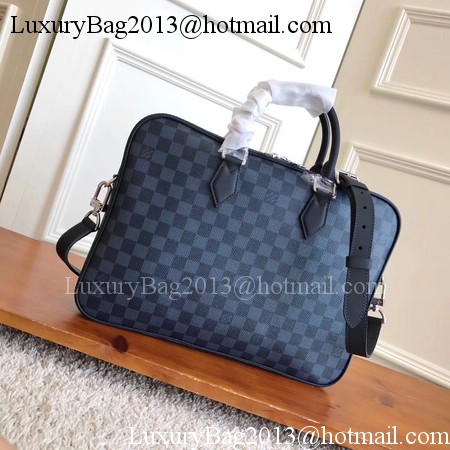 Louis Vuitton Damier Cobalt Canvas DANDY BRIEFCASE N63298 Louis Vuitton Damier Cobalt Canvas DANDY BRIEFCASE N63298