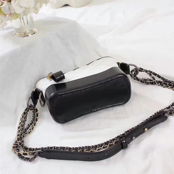 Chanel Gabrielle Calfskin Leather Shoulder Bag 8122A White Chanel Gabrielle Calfskin Leather Shoulder Bag 8122A White