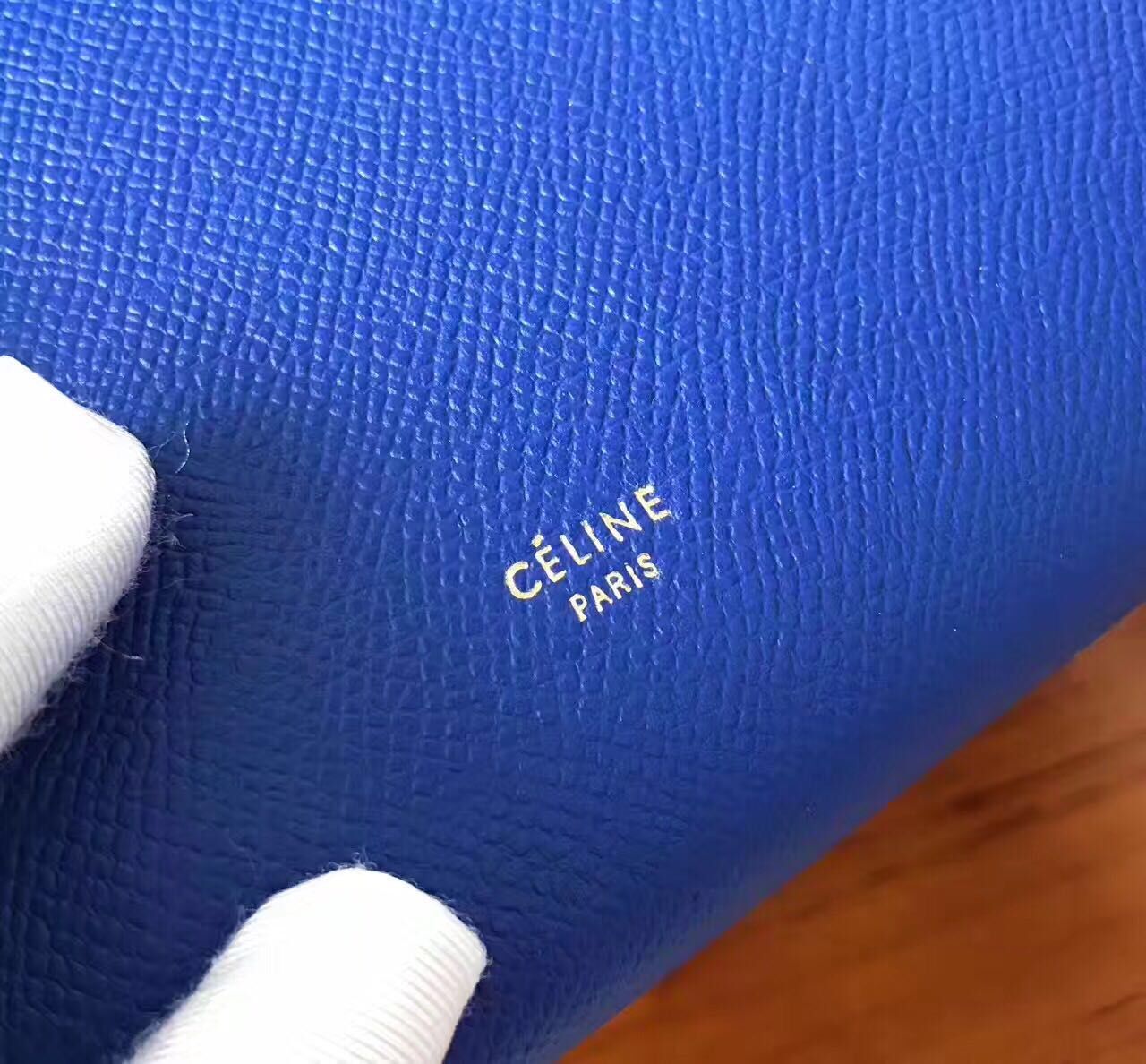 Celine Belt Bag Original Leather C98312 Blue Celine Belt Bag Original Leather C98312 Blue