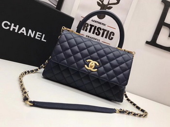 Chanel Classic Top Handle Bag Royal Original Leather A92991 Gold Chanel Classic Top Handle Bag Royal Original Leather A92991 Gold