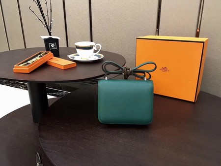 Hermes Constance Bag Original Calfskin Leather H9910 Green Hermes Constance Bag Original Calfskin Leather H9910 Green