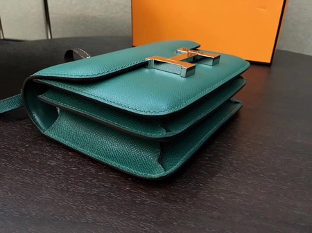 Hermes Constance Bag Original Calfskin Leather H9910 Green Hermes Constance Bag Original Calfskin Leather H9910 Green