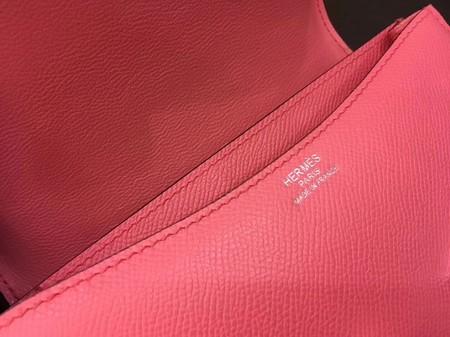 Hermes Constance Bag Original Calfskin Leather H9910 Rose Hermes Constance Bag Original Calfskin Leather H9910 Rose