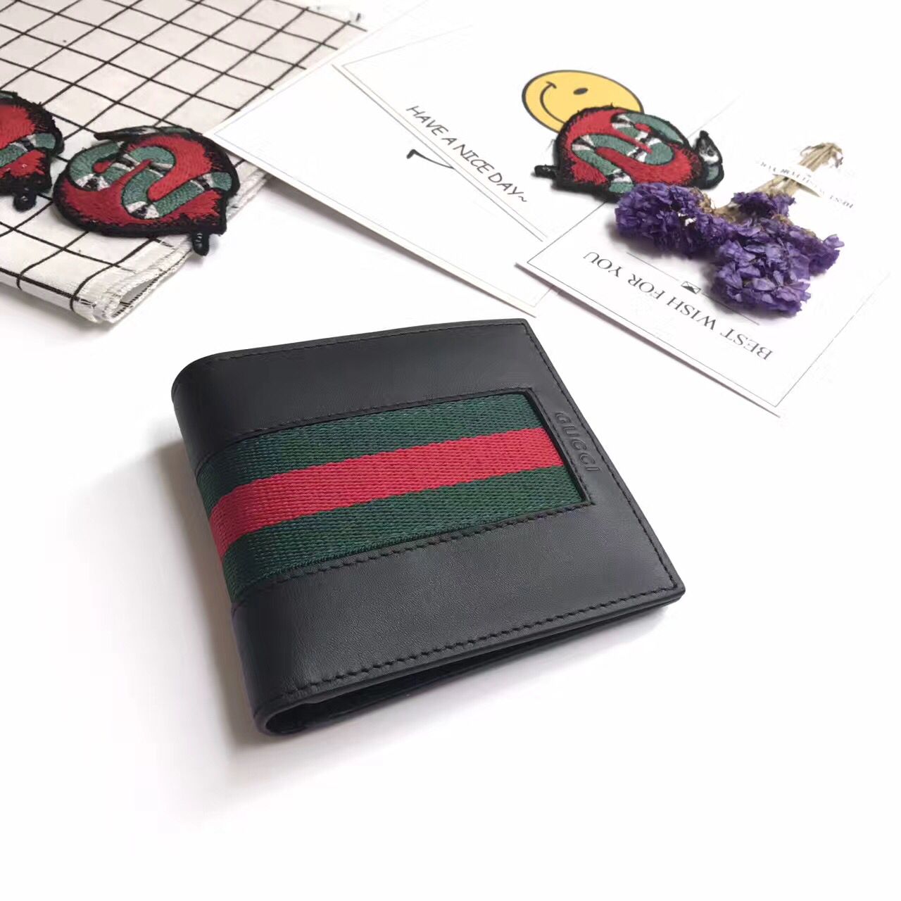 Gucci Calfskin Leather Wallet 476013 Black Gucci Calfskin Leather Wallet 476013 Black