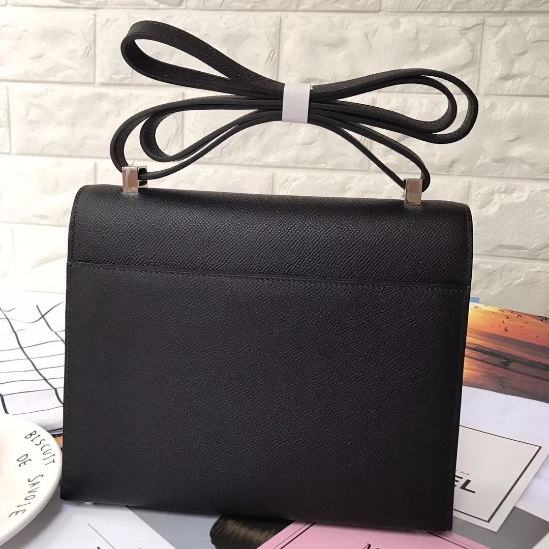 Hermes Original Leather Shoulder Bag H1088 Black Hermes Original Leather Shoulder Bag H1088 Black