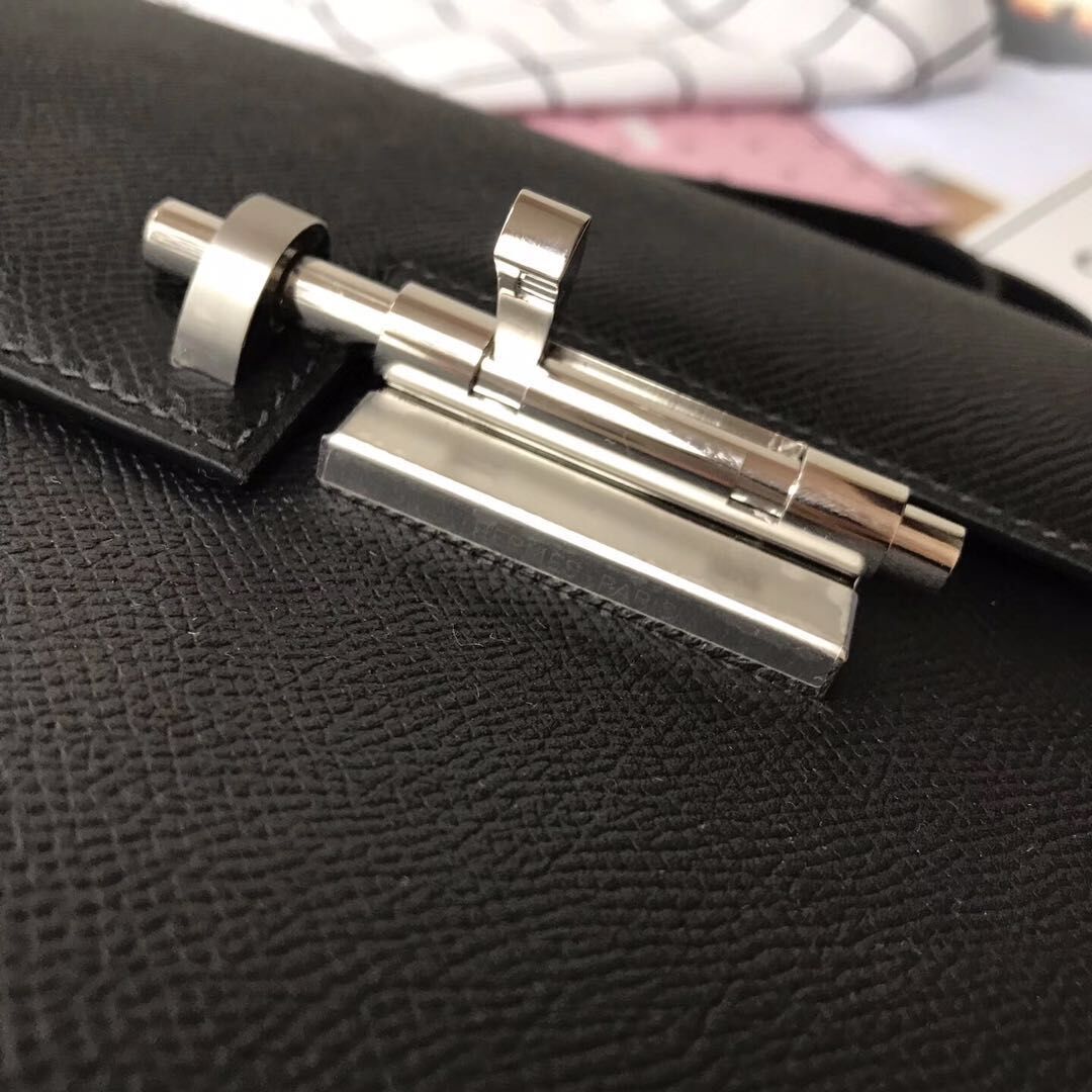 Hermes Original Leather Shoulder Bag H1088 Black Hermes Original Leather Shoulder Bag H1088 Black