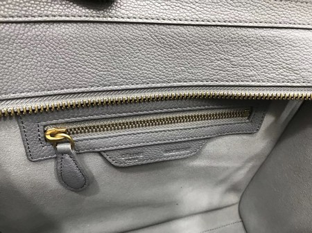Celine Luggage Micro Tote Bag Original Leather CLY33081M Deep Grey Celine Luggage Micro Tote Bag Original Leather CLY33081M Deep Grey