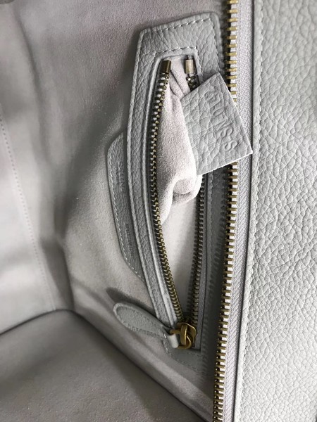 Celine Luggage Micro Tote Bag Original Leather CLY33081M Grey Celine Luggage Micro Tote Bag Original Leather CLY33081M Grey