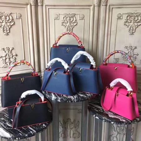 Louis Vuitton Elegant Capucines Bags MM M41813 Rose Louis Vuitton Elegant Capucines Bags MM M41813 Rose