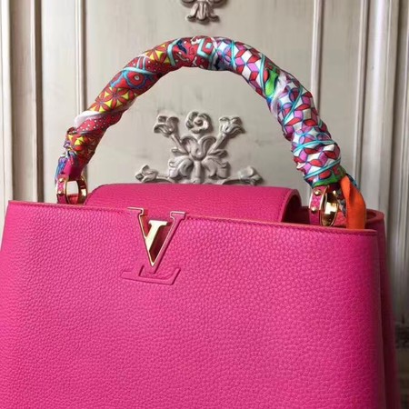 Louis Vuitton Elegant Capucines Bags MM M41813 Rose Louis Vuitton Elegant Capucines Bags MM M41813 Rose