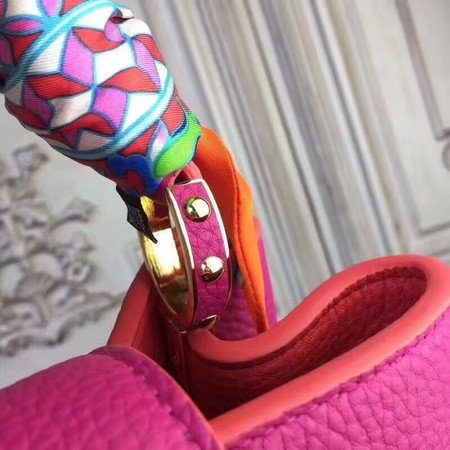 Louis Vuitton Elegant Capucines Bags MM M41813 Rose Louis Vuitton Elegant Capucines Bags MM M41813 Rose