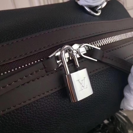 Louis Vuitton Mahina Leather ASTERIA Bag M54671 Black Louis Vuitton Mahina Leather ASTERIA Bag M54671 Black