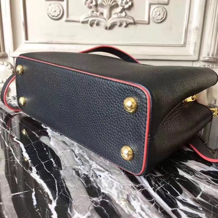 Louis Vuitton Original Leather CAPUCINES BB M54419 Black Louis Vuitton Original Leather CAPUCINES BB M54419 Black