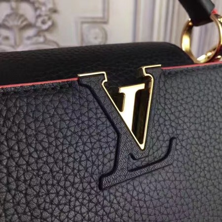 Louis Vuitton Original Leather CAPUCINES BB M54419 Black Louis Vuitton Original Leather CAPUCINES BB M54419 Black