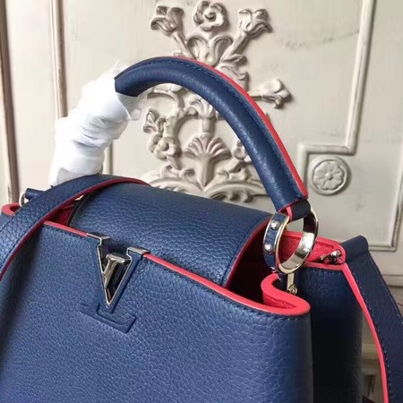 Louis Vuitton Original Leather CAPUCINES BB M54419 Blue Louis Vuitton Original Leather CAPUCINES BB M54419 Blue