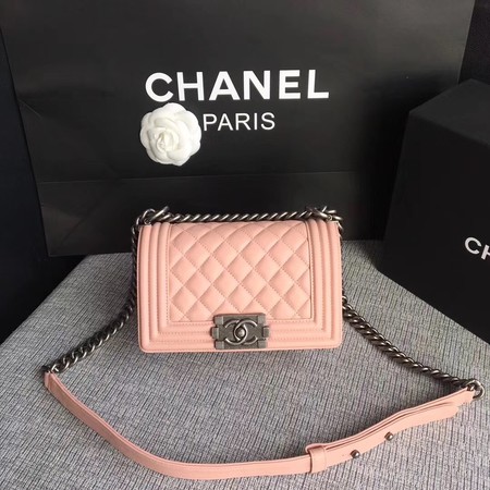 Boy Chanel Flap Shoulder Bag Sheepskin Leather A67085 Pink Boy Chanel Flap Shoulder Bag Sheepskin Leather A67085 Pink
