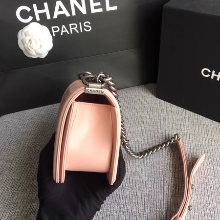 Boy Chanel Flap Shoulder Bag Sheepskin Leather A67085 Pink Boy Chanel Flap Shoulder Bag Sheepskin Leather A67085 Pink
