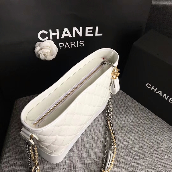 Chanel Gabrielle Shoulder Bag Original Calfskin Leather A93842 White Chanel Gabrielle Shoulder Bag Original Calfskin Leather A93842 White