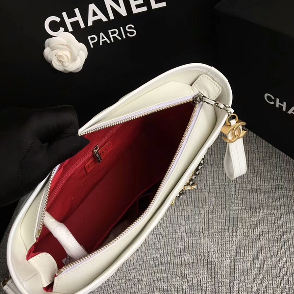 Chanel Gabrielle Shoulder Bag Original Calfskin Leather A93842 White Chanel Gabrielle Shoulder Bag Original Calfskin Leather A93842 White
