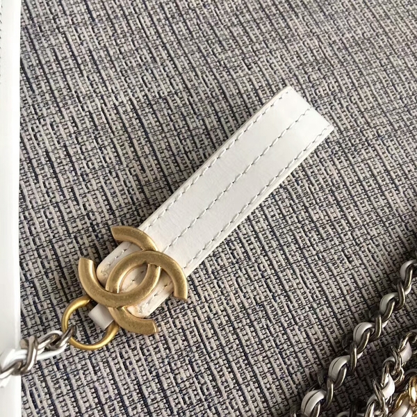 Chanel Gabrielle Shoulder Bag Original Calfskin Leather A93842 White Chanel Gabrielle Shoulder Bag Original Calfskin Leather A93842 White