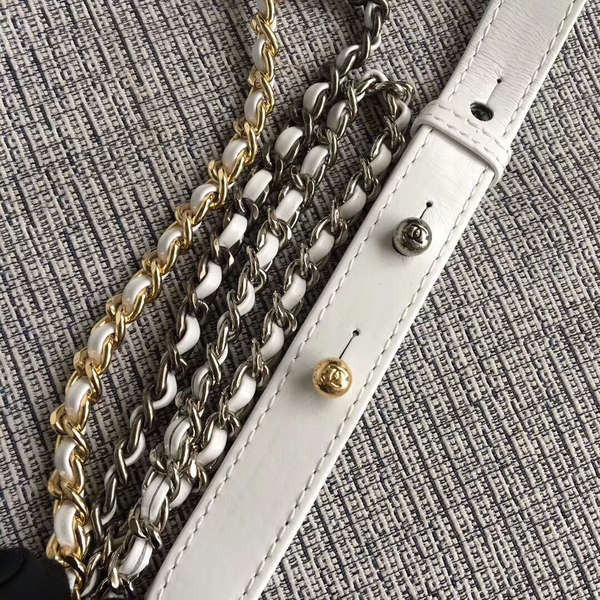 Chanel Gabrielle Shoulder Bag Original Calfskin Leather A93842 White Chanel Gabrielle Shoulder Bag Original Calfskin Leather A93842 White