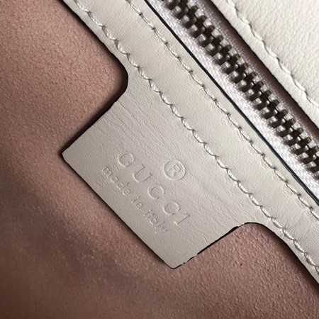 Gucci GG Marmont Small Top Handle Bag 498110 White Gucci GG Marmont Small Top Handle Bag 498110 White
