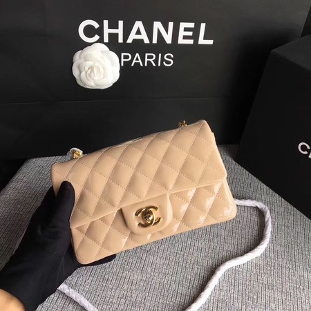 Chanel Classic Flap mini Bag Original Leather A1117 Apricot Chanel Classic Flap mini Bag Original Leather A1117 Apricot