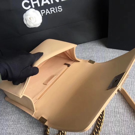 Boy Chanel Flap Bags Original Sheepskin Leather A67088 Apricot Boy Chanel Flap Bags Original Sheepskin Leather A67088 Apricot