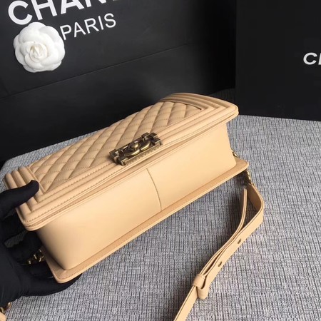 Boy Chanel Flap Bags Original Sheepskin Leather A67088 Apricot Boy Chanel Flap Bags Original Sheepskin Leather A67088 Apricot