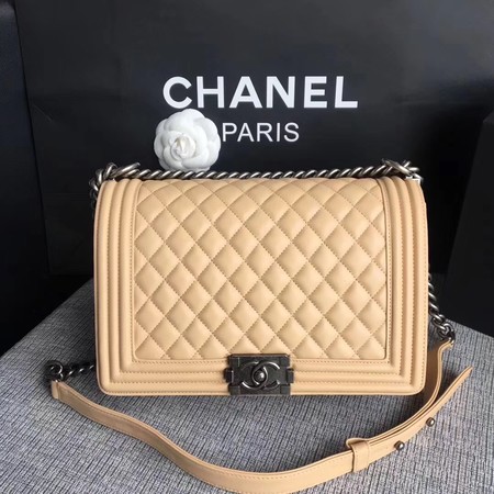Boy Chanel Flap Bags Original Sheepskin Leather A67088 Apricot Boy Chanel Flap Bags Original Sheepskin Leather A67088 Apricot