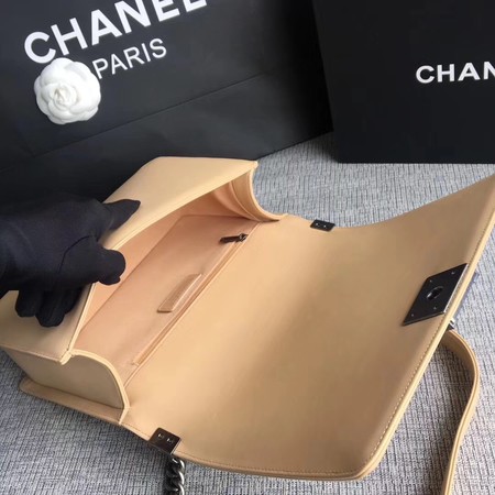 Boy Chanel Flap Bags Original Sheepskin Leather A67088 Apricot Boy Chanel Flap Bags Original Sheepskin Leather A67088 Apricot