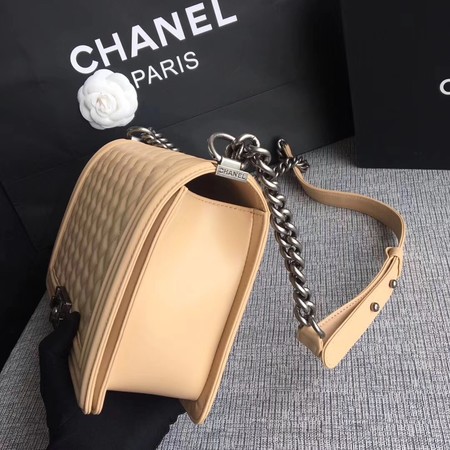 Boy Chanel Flap Bags Original Sheepskin Leather A67088 Apricot Boy Chanel Flap Bags Original Sheepskin Leather A67088 Apricot