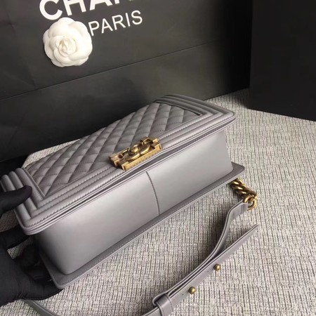 Boy Chanel Flap Bags Original Sheepskin Leather A67088 Grey Boy Chanel Flap Bags Original Sheepskin Leather A67088 Grey