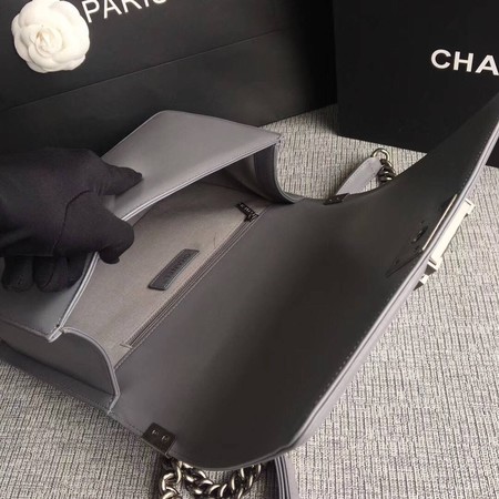 Boy Chanel Flap Bags Original Sheepskin Leather A67088 Grey Boy Chanel Flap Bags Original Sheepskin Leather A67088 Grey