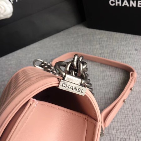Boy Chanel Flap Bags Original Sheepskin Leather A67088 Pink Boy Chanel Flap Bags Original Sheepskin Leather A67088 Pink