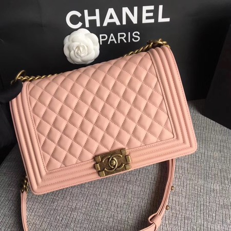 Boy Chanel Flap Bags Original Sheepskin Leather A67088 Pink Boy Chanel Flap Bags Original Sheepskin Leather A67088 Pink