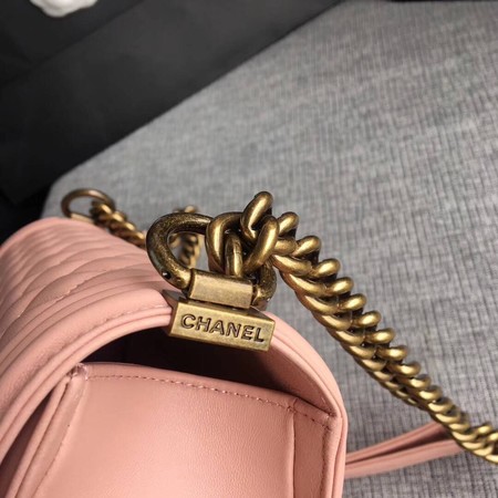 Boy Chanel Flap Bags Original Sheepskin Leather A67088 Pink Boy Chanel Flap Bags Original Sheepskin Leather A67088 Pink