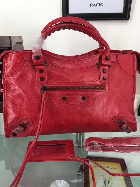 Balenciaga Classic City Bags B084332 Red Balenciaga Classic City Bags B084332 Red