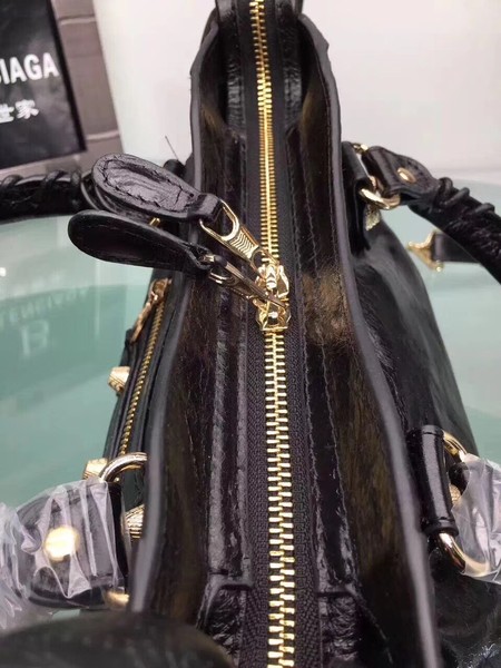Balenciaga Giant City Gold Studs Handbag 084333 Black Balenciaga Giant City Gold Studs Handbag 084333 Black