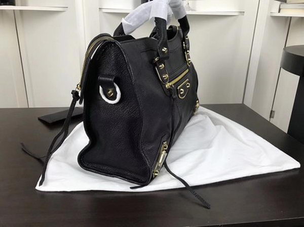 Balenciaga Giant City Gold Studs Handbag B084334 Black Balenciaga Giant City Gold Studs Handbag B084334 Black