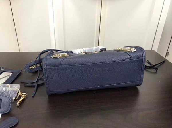 Balenciaga Giant City Gold Studs Handbag B084335 Blue Balenciaga Giant City Gold Studs Handbag B084335 Blue